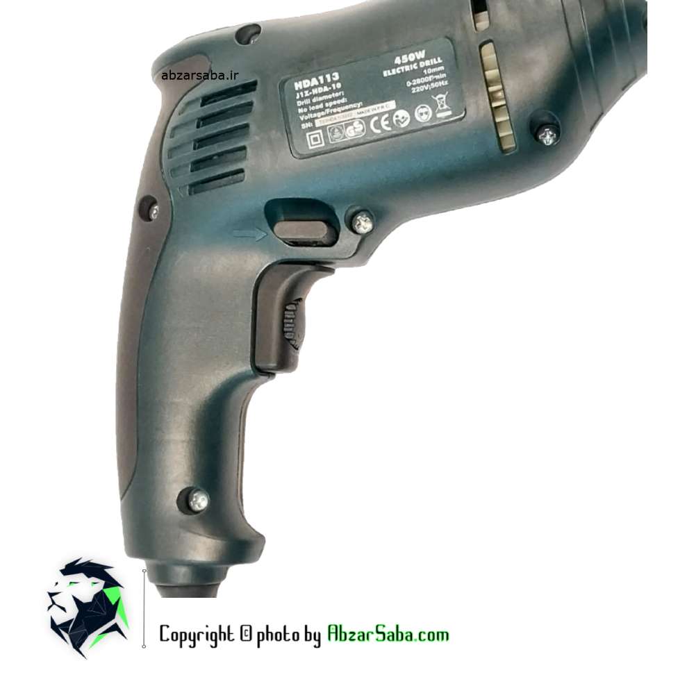 دریل آرگس مدل HDA113 5 قسمت کلید و دیمر دریل آرگس مدل HDA113