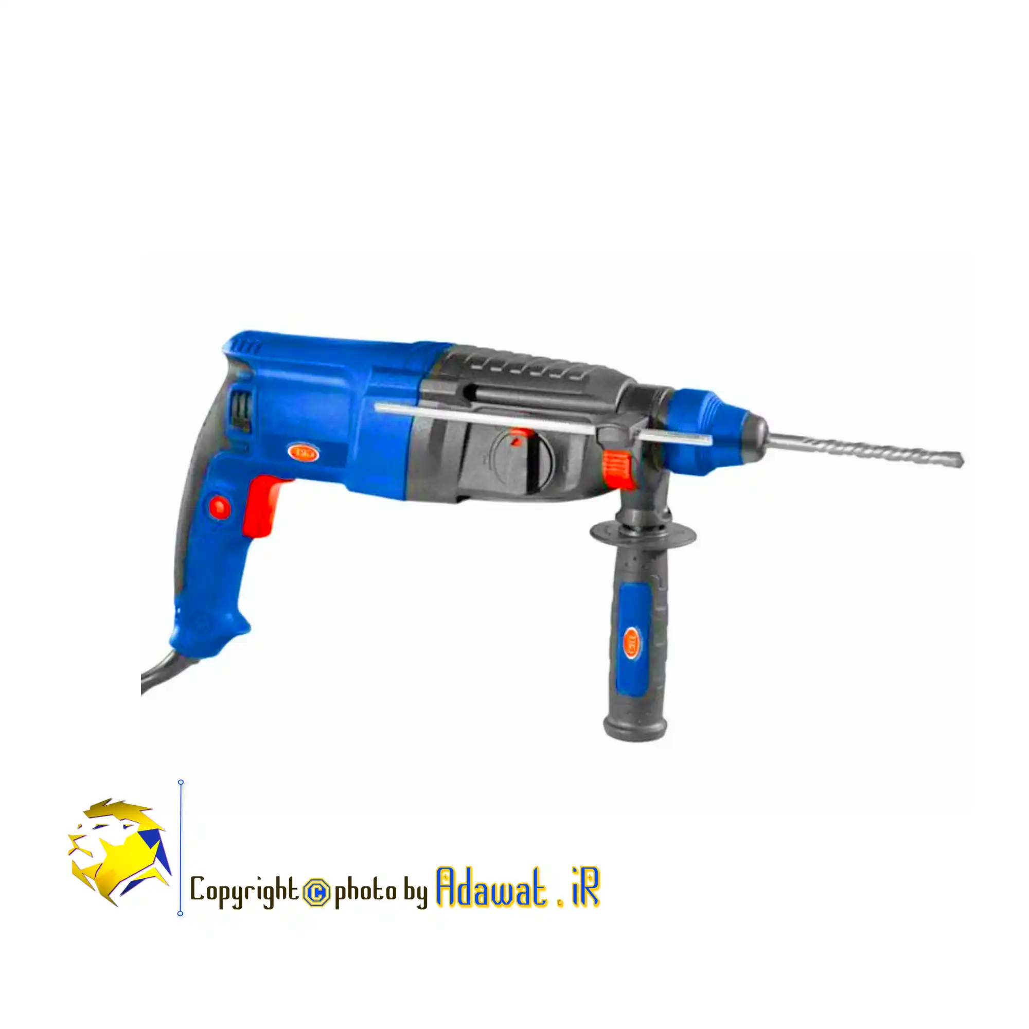 دریل بتن کن 28 میلی متری 3 کیلوگرمی مدل (G2008) G.R.T 2008 Rotary Hammer Drill 2 تصویر 2 دریل سه کاره بتن کن جی آر تی