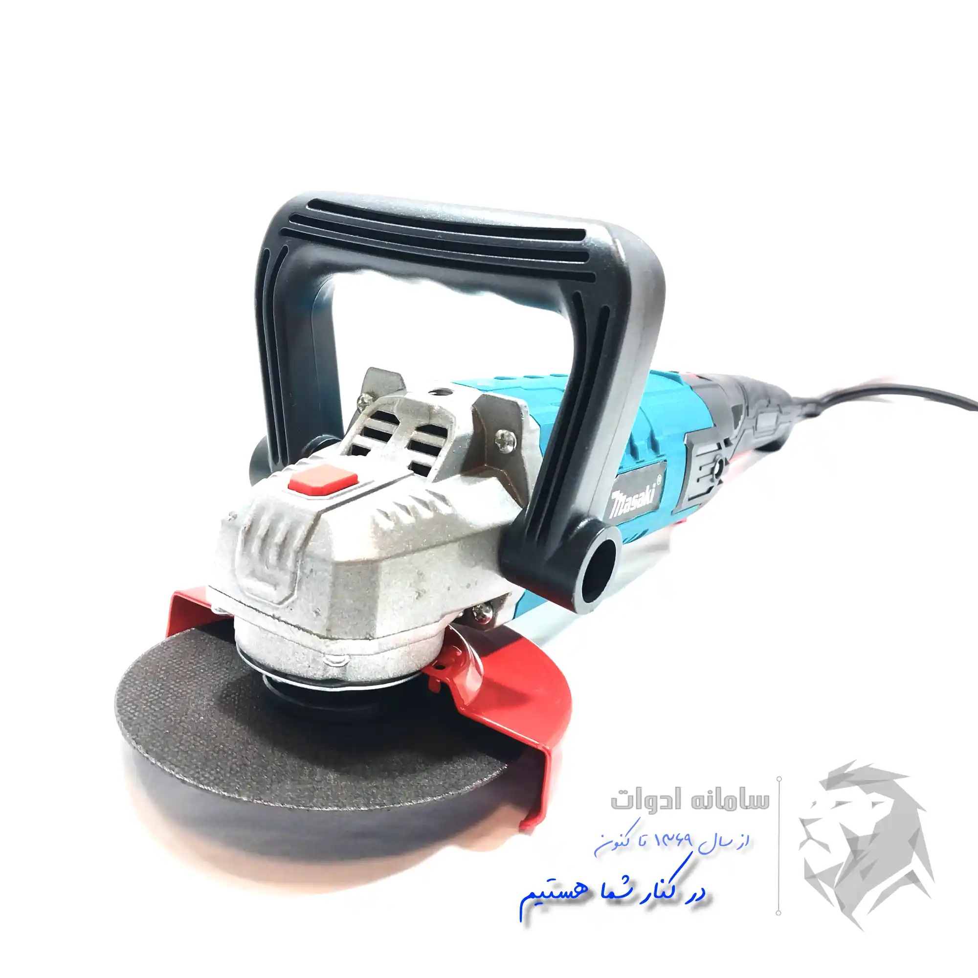 دستگاه 2 کاره فرز/پولیش ماساکی مدل(J.L-125)طرح ماکیتا اصلی 4 تصویر چهارم / دستگاه 2 کاره دستگاه پولیش+سنگ فرز دیمردار