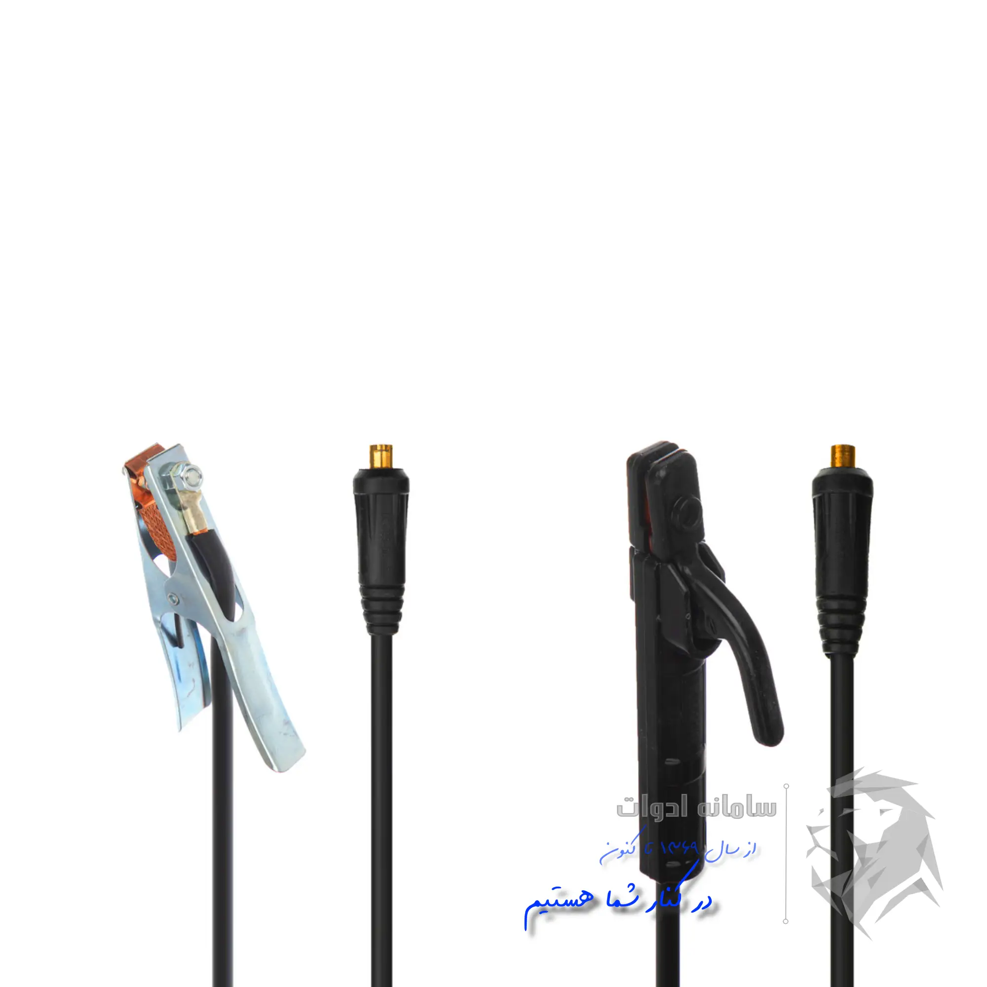 اینورتر جی تی 400 آمپر اینتیمکس مدل GT-400 4 تصویر کابل و انبر دستگاه جوش اینورتر اینتیمکس